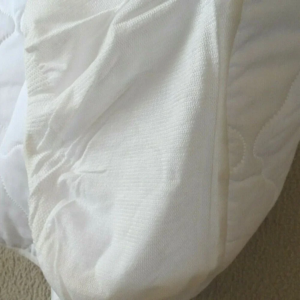 Mattress Pad Cover, White, 60
